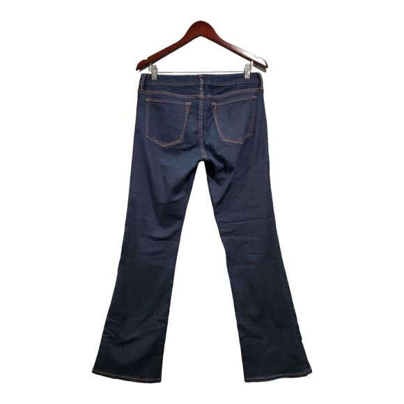 Banana Republic Women's Bootcut Indigo Dark Wash Mid-Rise Jeans EUC Sz 30 - Picture 2 of 12